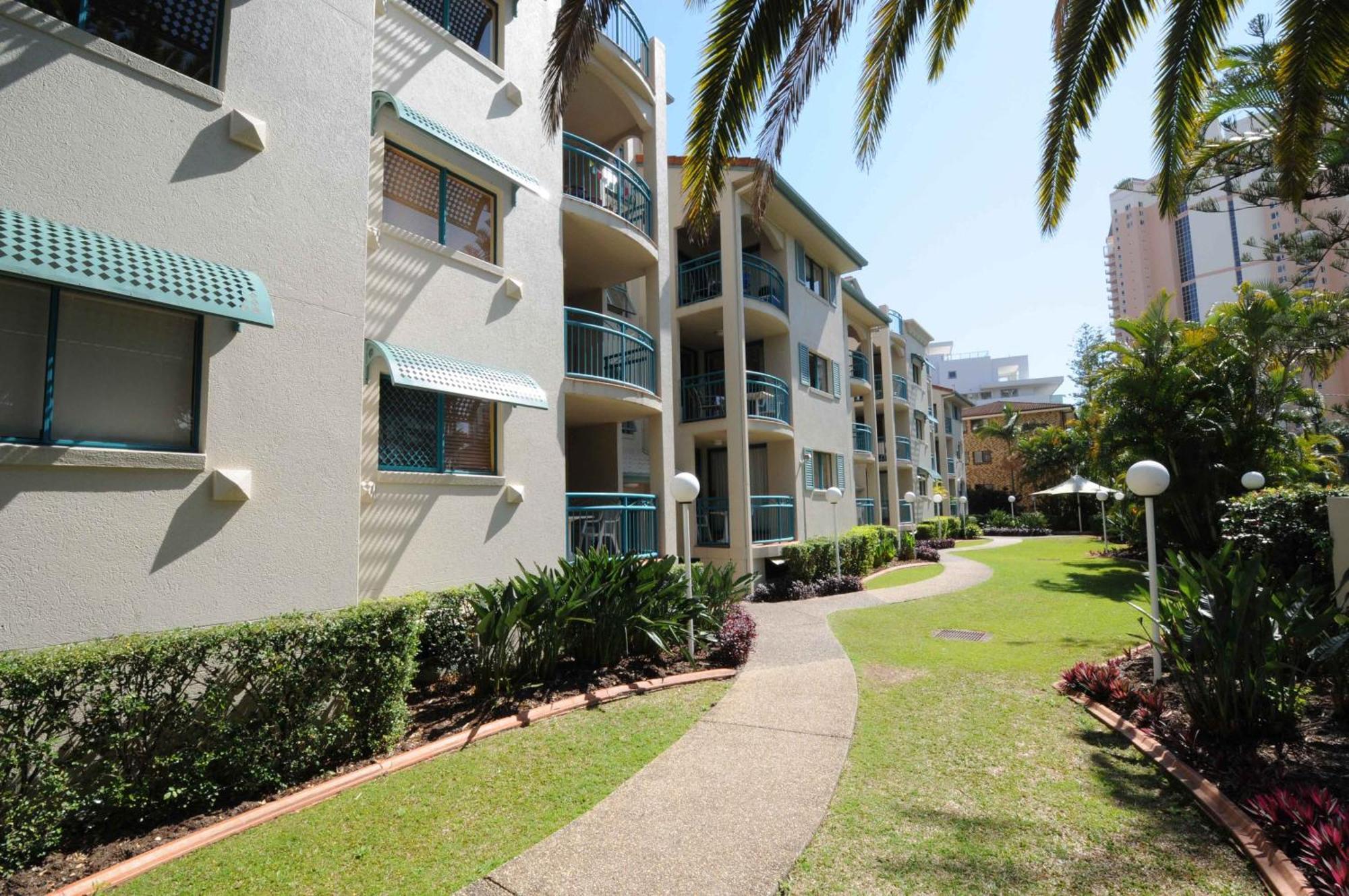 Aruba Beach Resort Broadbeach Exterior foto